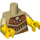 LEGO Beige Tribal Kvinne Minifigur Overkropp (973 / 16360)