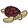 LEGO Tan Turtle (Small) with Dark Red Shell (1315)