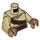 LEGO Tostado Tusken Raider con Cabeza Picos y Diagonal Correa Minifigura Torso (973 / 76382)