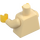 LEGO Beige Undecorated Busto con Beige Braccia e Giallo Mani (76382 / 88585)