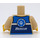 LEGO Beige Veterinary Minifig Torso (973 / 76382)