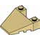 LEGO Tan Wedge 4 x 4 with Stud Notches (93348)