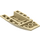 LEGO Zandbruin Wig 6 x 4 Drievoudig Gebogen (43712)