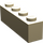 LEGO Tan Wedge Brick 2 x 4 Left (41768)