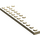 LEGO Zandbruin Wig Plaat 3 x 12 Vleugel Links (47397)
