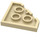 LEGO Tan Wedge Plate 3 x 3 Corner (2450)