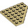 LEGO bronzer Coin assiette 6 x 6 Coin (6106)
