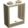 LEGO Tan Window Frame 1 x 2 x 2 (60592 / 79128)
