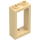 LEGO Tan Window Frame 1 x 2 x 3 without Sill (3662 / 60593)