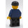 LEGO Taxi Förare Minifigur