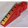 LEGO Technic Backstein Flügel 1 x 6 x 1.67 mit Tiger Streifen Recht Aufkleber (2744)
