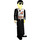 LEGO Technic Figure Black Legs, Light Gray Top with 2 Brown Belts, Black Arms Technic Figure