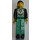 LEGO Technic Figure with Silver Plate and Hoses Technic Figure