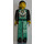 LEGO Technic Figur mit Silber Platte und Hoses Technic Figur