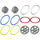 LEGO Technic Wheels and Rubber Bands Set 5205