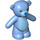 LEGO Teddy Bear with Bright Light Blue Chest (67323 / 98382)