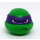 LEGO Teenage Mutant Ninja Turtles Hoofd met Donatello Dark Purple Masker en Frown (13016)