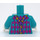 LEGO Terry oben Minifigur Torso (973 / 76382)