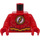 LEGO The Flash Minifig Torso (973 / 76382)