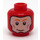 LEGO The Flash Minifigure Head (Recessed Solid Stud) (3626 / 15774)