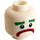 LEGO The Joker Head (Recessed Solid Stud) (3626 / 29275)