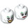 LEGO The Joker Minifigure Head (Recessed Solid Stud) (3626 / 36857)