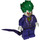 LEGO The Joker met Lang Coattails en Pointed Tanden Grijns Minifiguur