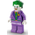 LEGO The Joker jossa Medium Laventeli Puku ja Vihreä Hiukset Minihahmo