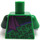 LEGO The Riddler met Green en Dark Green Suit Minifig Torso (973 / 76382)