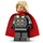 LEGO Thor con Pearl Dark Gris Traje y Capa Minifigura