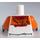 LEGO Tiger Kostume Boy med Ice Skates Minifig Torso (973 / 76382)