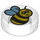 LEGO Tile 1 x 1 Round with Bee (35380 / 79139)