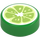 LEGO Tile 1 x 1 Round with Lime (35380 / 103348)