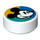 LEGO Tile 1 x 1 Round with Mickey Mouse Face (35380 / 66406)