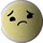 LEGO Tuile 1 x 1 Rond avec Sad Emoji (35380)