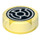 LEGO Tuile 1 x 1 Rond avec Jaune Lantern logo Paterne (35380)