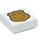 LEGO Tile 1 x 1 with Gold Police Badge with Groove (3070 / 69047)