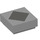 LEGO Tile 1 x 1 with Gray Diamond Square with Groove (3070 / 79884)