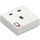 LEGO Tile 1 x 1 with Plug Socket and Switch with Groove (3070 / 109290)