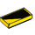 LEGO Tile 1 x 2 with Black Stripe (Right) with Groove (3069 / 25309)