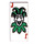 LEGO Tile 1 x 2 with Joker Playing Card with Groove (3069 / 56566)