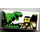 LEGO Fliese 1 x 2 mit Minifig und Dinosaurier mit Nut (3069)
