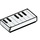 LEGO Piastrella 1 x 2 con Piano Keys con scanalatura (3069 / 67047)