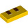 LEGO Tile 1 x 2 with Pixelated Sniffer Snout with Groove (3069)