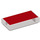 LEGO Tile 1 x 2 with Plain Red Surface with Groove (3069 / 75168)