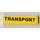 LEGO Tile 1 x 4 with &#039;TRANSPORT&#039; Sticker (2431)