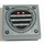 LEGO Tile 2 x 2 Inverted with Red Eyes Peeking Through Vent Sticker (11203)