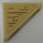 LEGO Tile 2 x 2 Triangular with Wood Grain Sticker (35787)