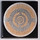 LEGO Tile 2 x 2 with Copper and Silver Circular Pattern with Groove (3068)