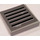 LEGO Tile 2 x 2 with Damaged Vents (Design One) Sticker with Groove (3068)